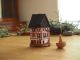 Ceramic Cone Incense Holder | Room Decoration | Collectible miniature of the original Timbered House in Mainz, Germany | R269 Midene