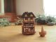 Ceramic Cone Incense Holder | Room Decoration | Collectible miniature of the original Timbered House in Oxford, GB | R243 Midene