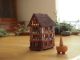 Ceramic Cone Incense Holder | Room Decoration | Collectible miniature of the original Old House in Normandie, France | R238 Midene