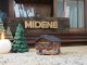 Ceramic Cone Incense Holder | Room Decoration | Collectible miniature of the original Wooden House in the Alps, Germany | R282 Midene
