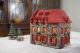 Ceramic Tealight Candle Holder | Room Decoration | Collectible miniature of House in Quebec Place Royale, Canada | C402AR* © Midene