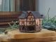 Ceramic Cone Incense Holder | Room Decoration | Collectible miniature of the original Historical Timbered House in Dinan, Bretagne, France | R306 Midene