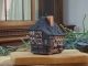 Ceramic Cone Incense Holder | Room Decoration | Collectible miniature of the original Historical Timbered House in Dinan, Bretagne, France | R303 Midene