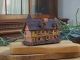 Ceramic Cone Incense Holder | Room Decoration | Collectible miniature of the original Timbered House in Beuvron-en-Auge, Normandy, France | R324 Midene