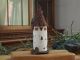 Ceramic Cone Incense Holder | Room Decoration | Collectible miniature of the original Diebsturm Tower in Lindau, Germany | R314 Midene