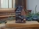 Ceramic Tealight Candle Holder | Room Decoration | Collectible miniature of Timbered House in Lich, Germany | D325AR* Midene