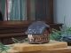 Ceramic Cone Incense Holder | Room Decoration | Collectible miniature of the original Küherstock House in  Emmental, Switzerland | R346 Midene