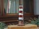 Ceramic Cone Incense Holder | Room Decoration | Collectible miniature of the original Lightower in Nida, Lithuania | R381 Midene