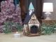 Chapel, Midene Ceramic Tea Light House Candle Holder  Small Size B251AR
