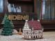 Ceramic Cone Incense Holder | Room Decoration | Collectible miniature of the original Town Hall in Biberach, Germany | R319 Midene