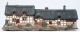 Ceramic Tealight Candle Holder | Room Decoration | Collectible miniature of Anne Hathaway's Cottage in Stradford-upon-Avon, UK | C321 Set © Midene