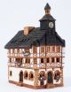 Incense burner Town Hall in Heppenheim, Germany, 13 cm