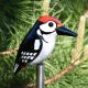 Ceramic decoration for garden Woodpecker | Outdoor Figurine | GK612  Midene