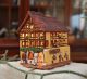 Ceramic Tealight Candle Holder | Room Decoration | Collectible miniature of Half timbered house, Rothenburg o.d. T., Bavaria, Germany | A292AR © Midene