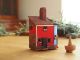 Handcrafted Ceramic House Incense Holder: Collectible Prague Art