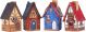 R501-504 set of the houses from Fantasy collection (Incense burners)