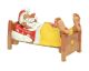Handmade Ceramic Figurine - Sleepy Santa - Incense Holder