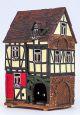 Tea Light Holder 'Houses in Lauterbach' 19 cm 